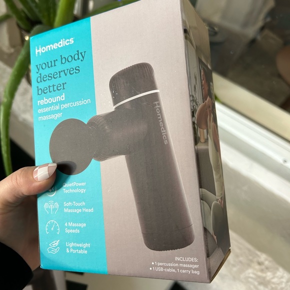 HoMedics Rebound Mini Percussion Massager - Picture 1 of 5